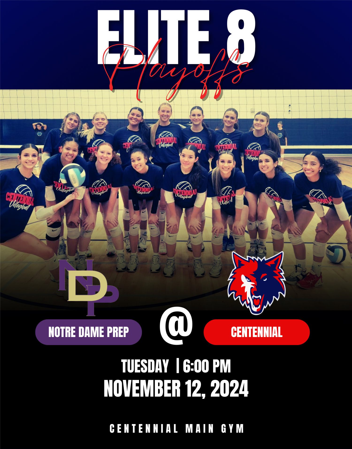 Centennial Girls Volleyball